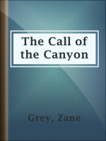 The_call_of_the_canyon